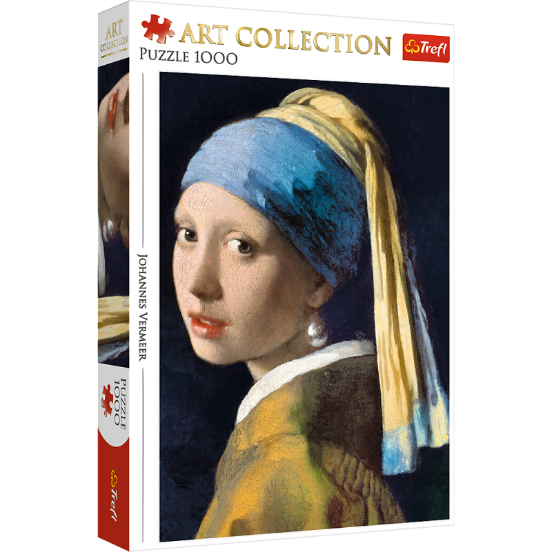 Trefl – Puzzle Johannes Vermeer, Girl With A Pearl Earring 1000 Pcs 10522