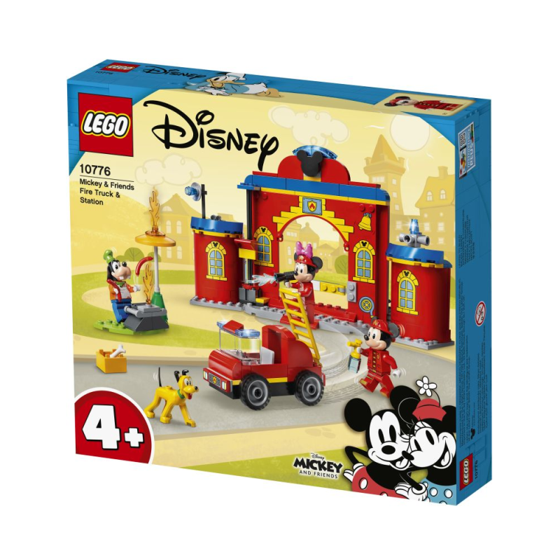 Lego Disney Mickey And Friends - Mickey & Friends Fire Truck & Station 10776