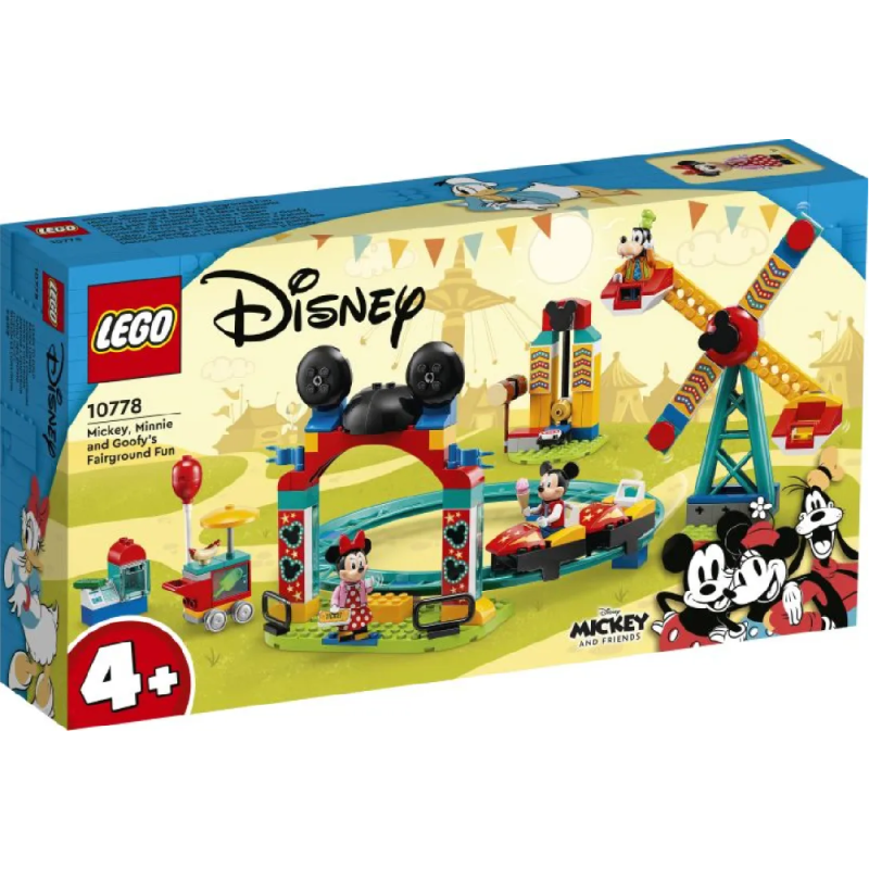 Lego Disney Mickey And Friends - Mickey, Minnie and Goofy's Fairground Fun 10778
