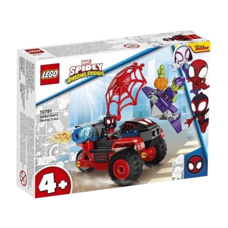 Lego Spiderman - Miles Morales, Spider-Mans Techno Trike 10781