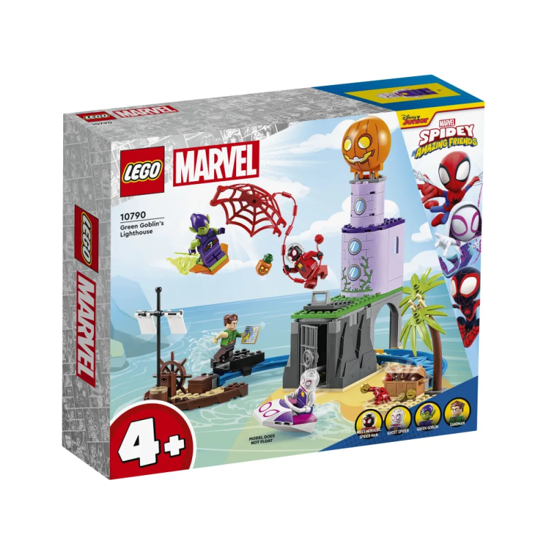 Lego Spiderman - Team Spidey At Green Goblin's Lighthouse 10790