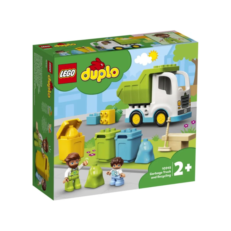 Lego Duplo - Garbage Truck And Recycling 10945