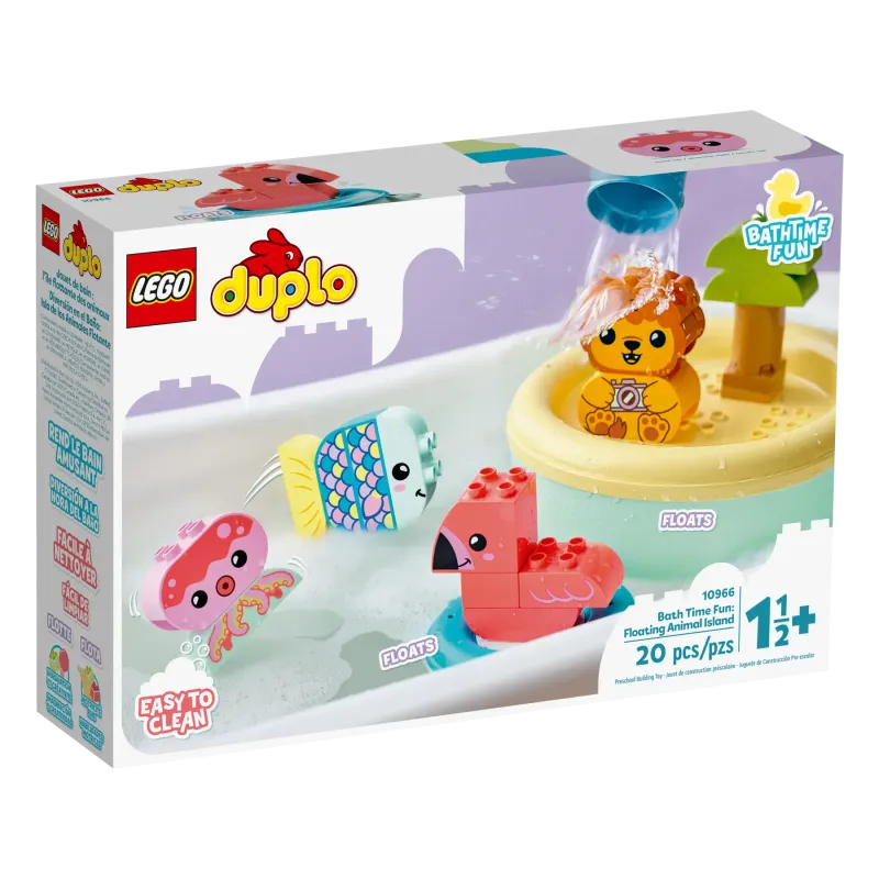 Lego Duplo - My First Bath Time Fun, Floating Animal Island 10966