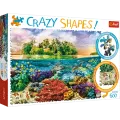 Trefl - Puzzle Crazy Shapes, Tropical Island 600 Pcs 11113