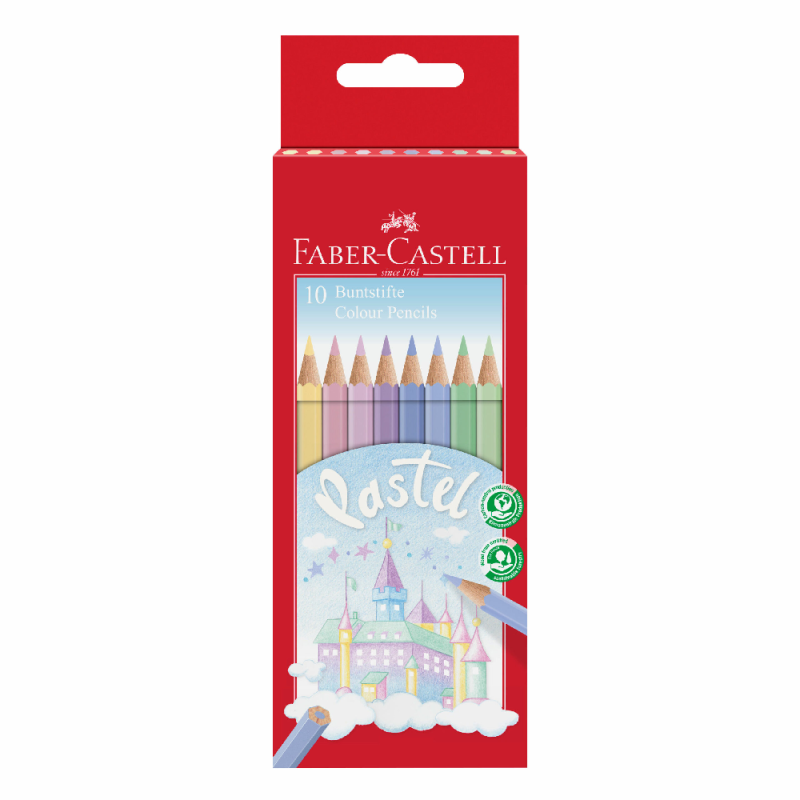 Faber Castell - Ξυλομπογιές Pastel 10 Τμχ 111211