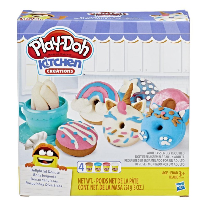 Hasbro Play-Doh - Kitchen Creations, Delightful Donuts E3344