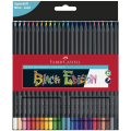 Faber Castell - Ξυλομπογιές Black 24 Τεμ 116424