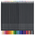 Faber Castell - Ξυλομπογιές Black 24 Τεμ 116424