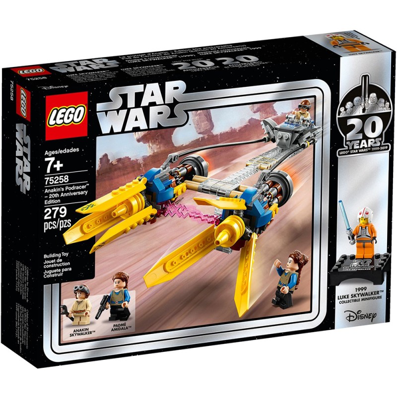 Lego Star Wars Anakin's Podracer 20th Anniversary Edition 75258
