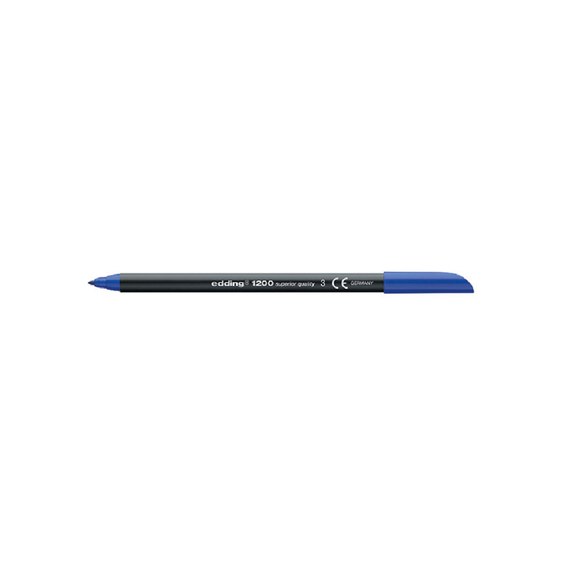 Edding - Μαρκαδόρος Ινών 1200, 1 mm Μπλε 1200-3