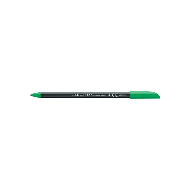 Edding - Μαρκαδόρος Ινών 1200, 1 mm Πράσινο 1200-4