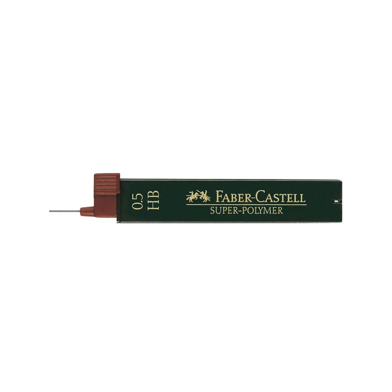 Faber Castell - Μύτες Μηχανικών Μολυβιών Super Polymer 0.5mm HB 120500