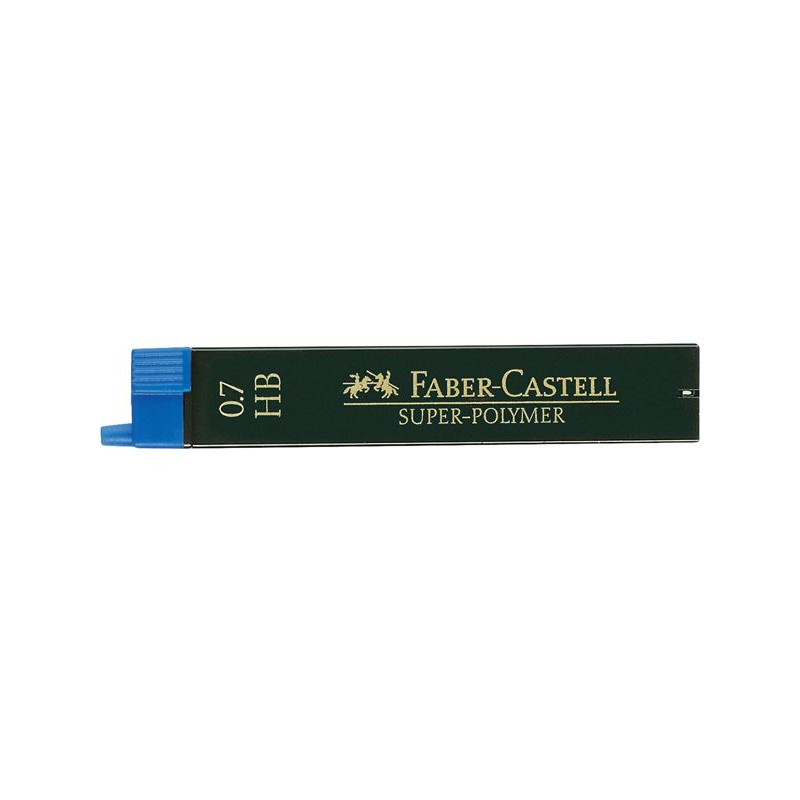Faber Castell - Μύτες Μηχανικών Μολυβιών Super Polymer 0.7mm HB 120700