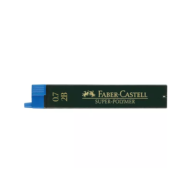 Faber Castell - Μύτες Μηχανικών Μολυβιών Super Polymer 0.7mm 2B 120702