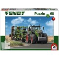 Schmidt Spiele – Puzzle Fendt 1050 Vario with Amazone Cenius Cultivator 60 Pcs 56255