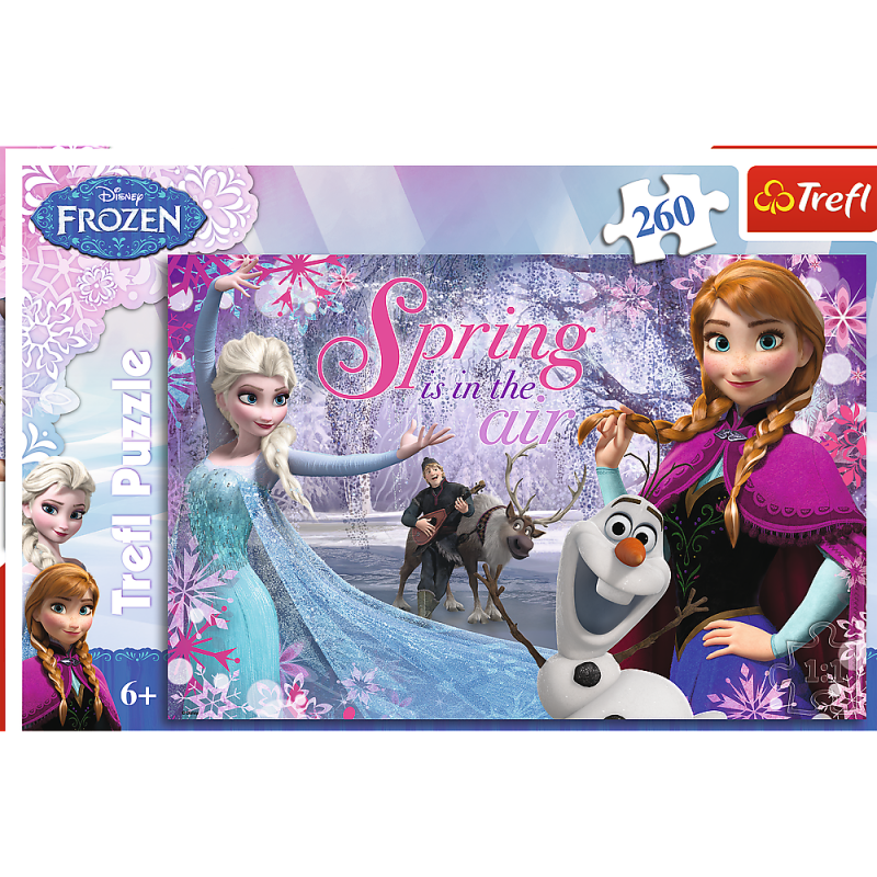 Trefl - Puzzle Frozen II, Love in the Frozen Land  260 Pcs 13195
