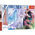 Trefl - Puzzle Frozen II, Magic Sister's World 200 Pcs 13265