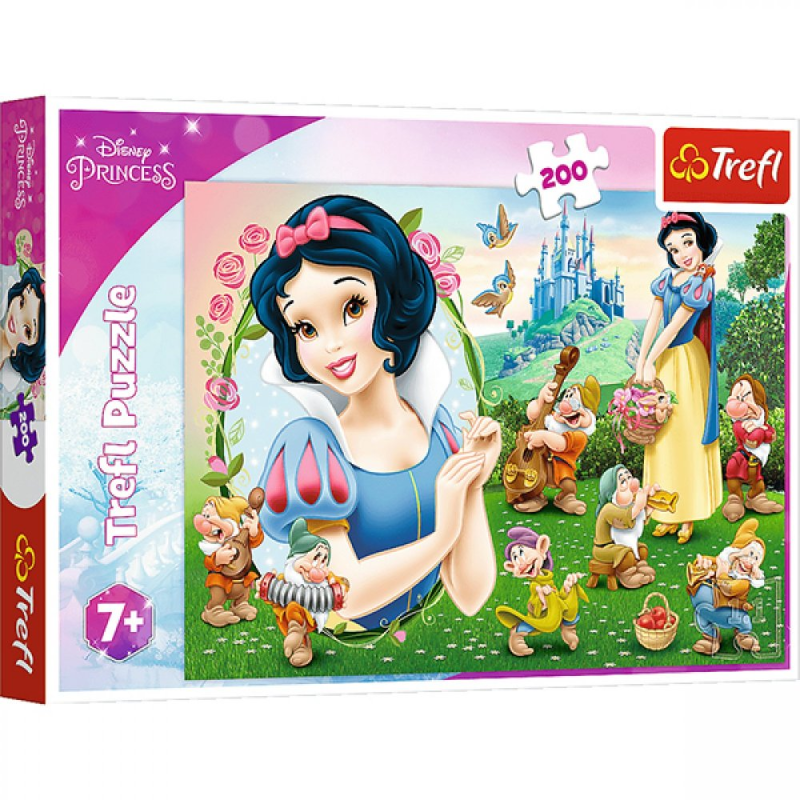 Trefl - Puzzle, Beautiful Snow White 200 Pcs 13278