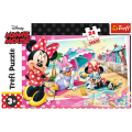 Trefl - Puzzle Minnie Mouse, Minnie's Holiday 24 Pcs 14292