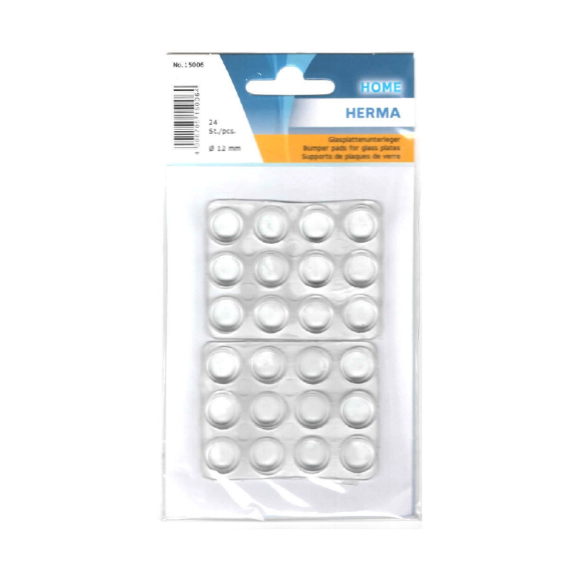 Herma - Αυτοκόλλητα Διαφανές Για Προστασία Επιφανειών Ø 12 mm 15006