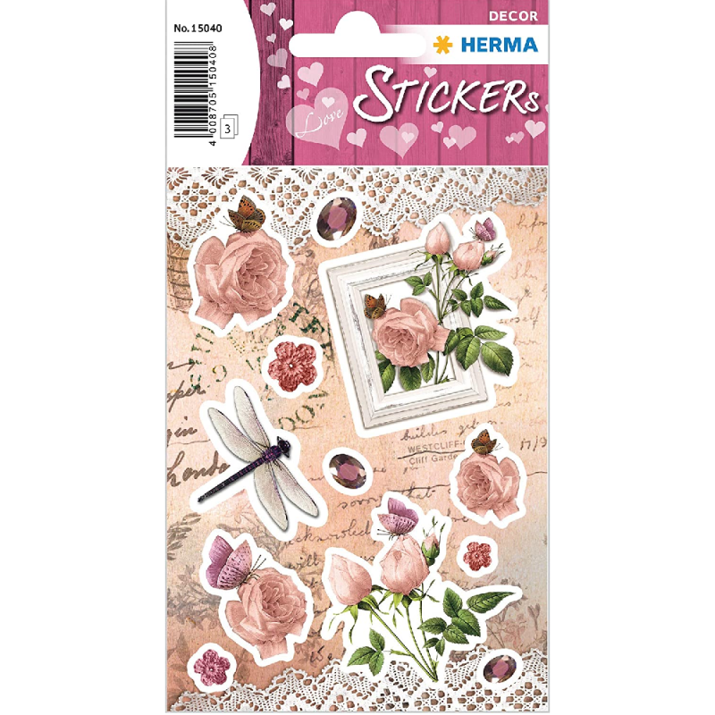 Herma - Αυτοκολλητάκια, Roses 15040