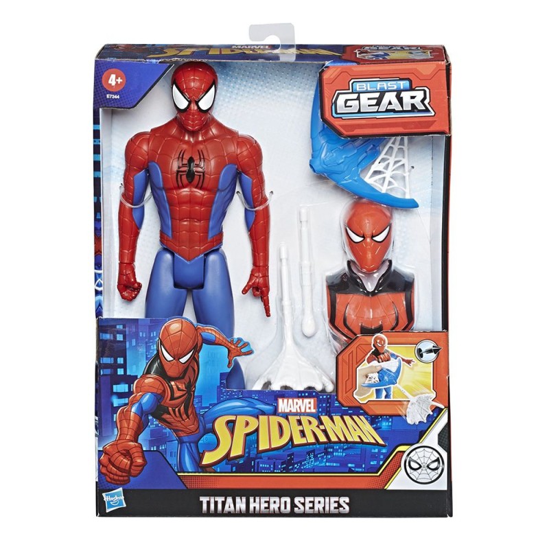 Hasbro - Marvel Spider-Man, Titan Hero Series, Blast Gear Spider-Man E7344