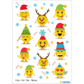 Herma - Αυτοκολλητάκια, Christmas Emojis 15234