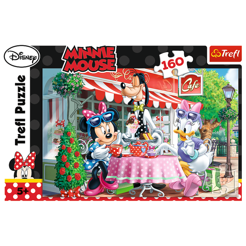 Trefl Puzzle 160 Pcs Minnie & Daisy in the Cafe 15298