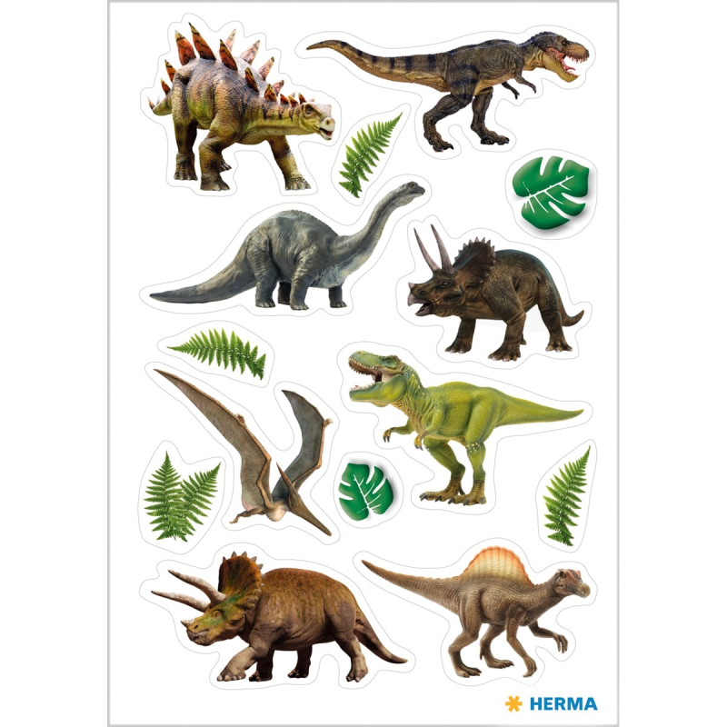 Herma - Αυτοκολλητάκια, Dinosaurs 15480