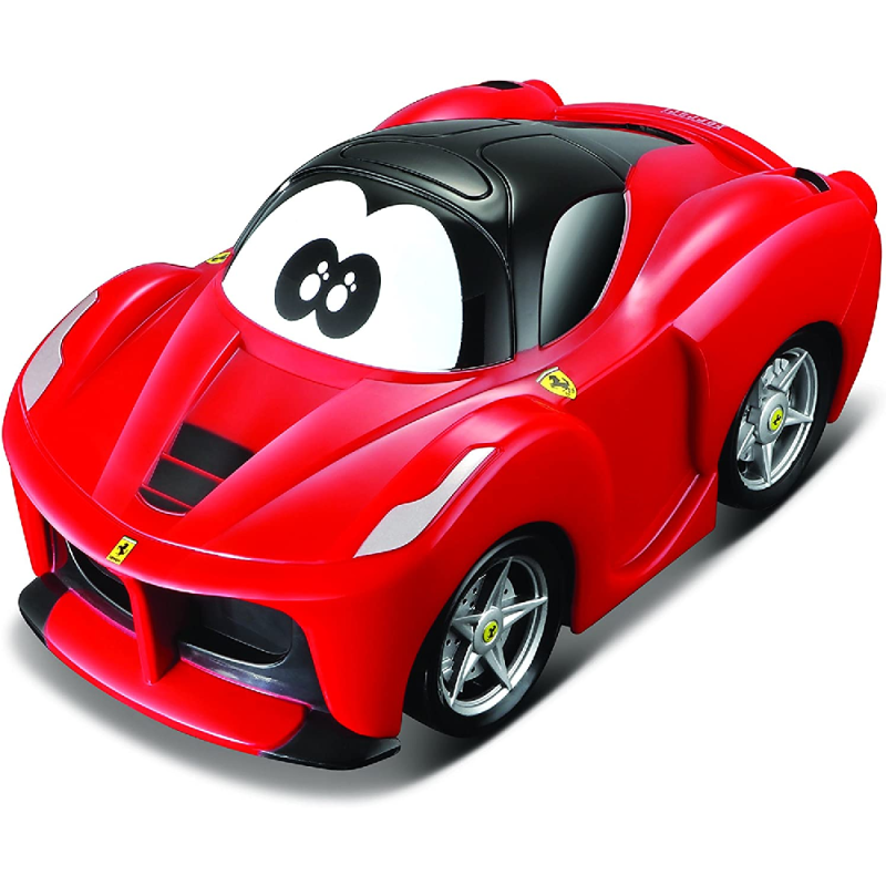 Bburago - Junior, Play And Go Ferrari U-Turns 16-85301