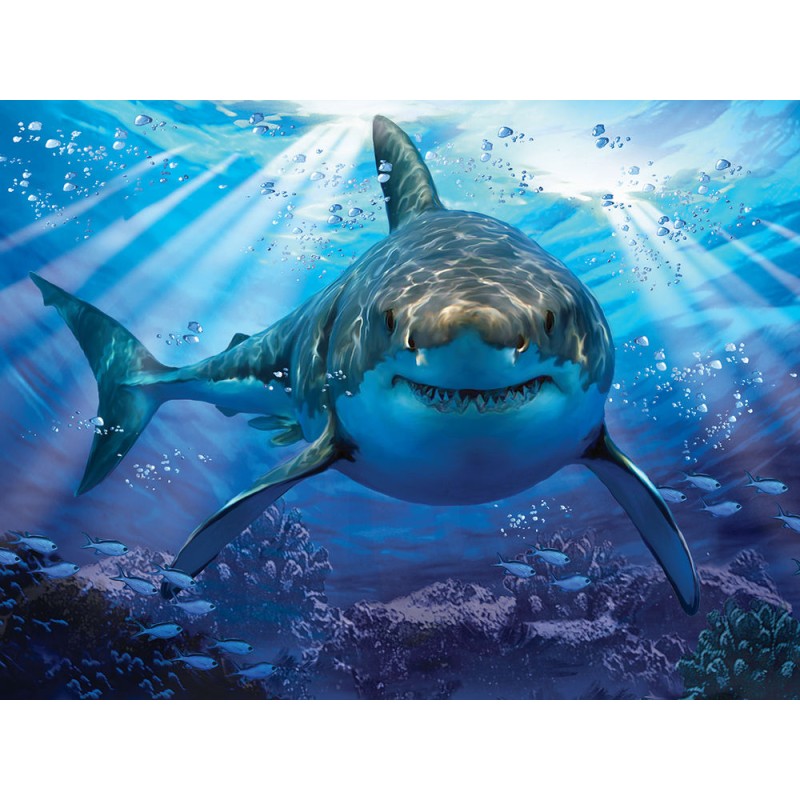 Prime 3D - 3D Puzzle Great White Shark 1000 Pcs 16001