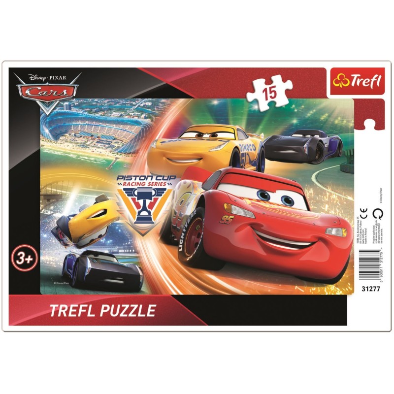 Trefl - Frame Puzzle Cars 15 Pcs 31277