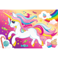 Trefl - Puzzle Beautiful Unicorn 100 Pcs 16386