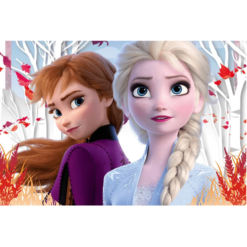 Trefl - Puzzle The Enchanted World Of Anna And Elsa 60 Pcs 17333