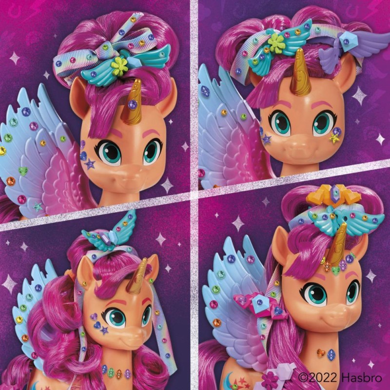 Hasbro - My Little Pony , Ribbon Hairstyles, Sunny Starscout F3873