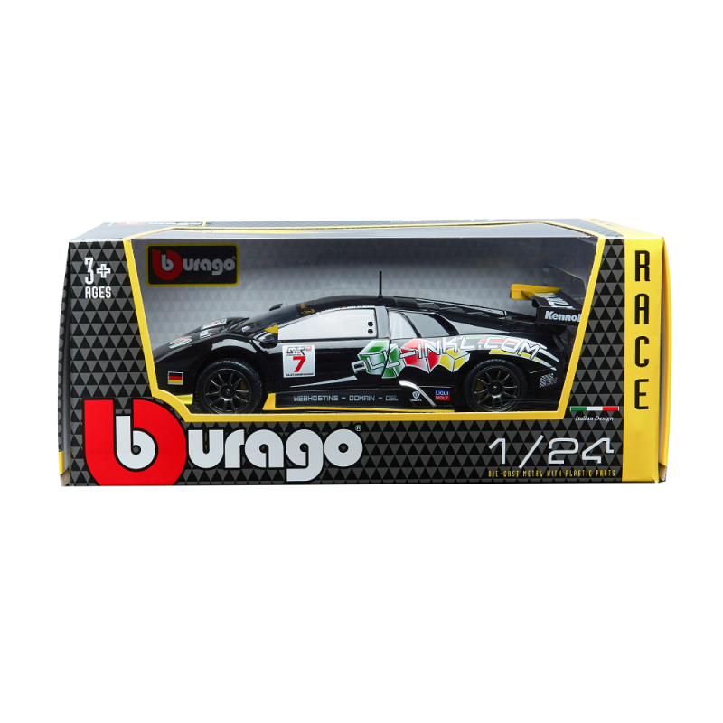 Bburago - 1/24 Race, Lamborghini Murcielago FIA GT 18-28001
