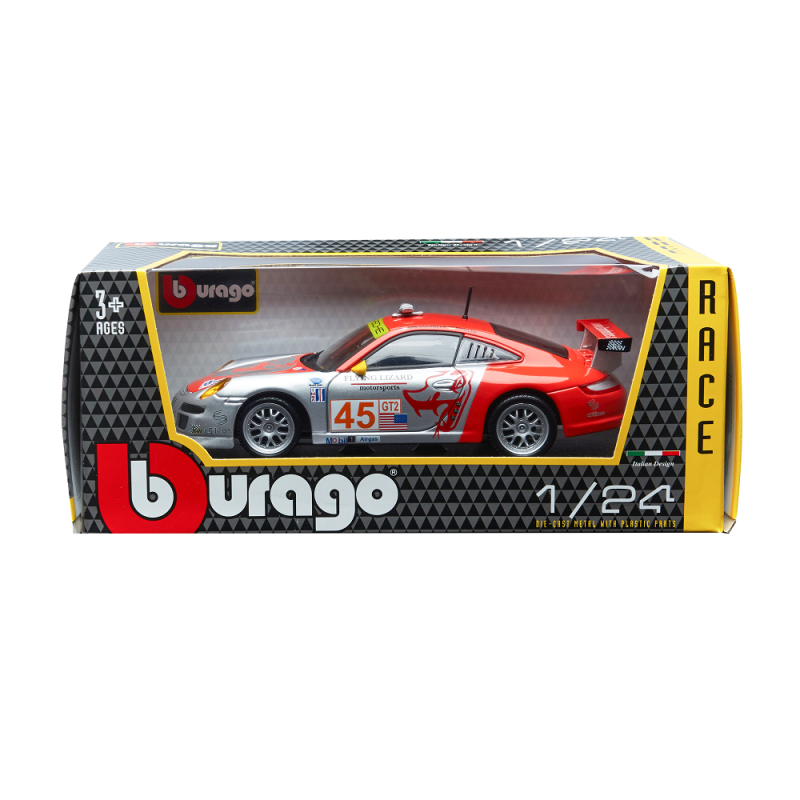 Bburago - 1/24 Race, Porsche 911 GT3 RSR 18-28002