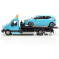 Bburago - 1/43 Flatbed Transport, Renault Clio On Flatbed 18-31401 (18-31400)