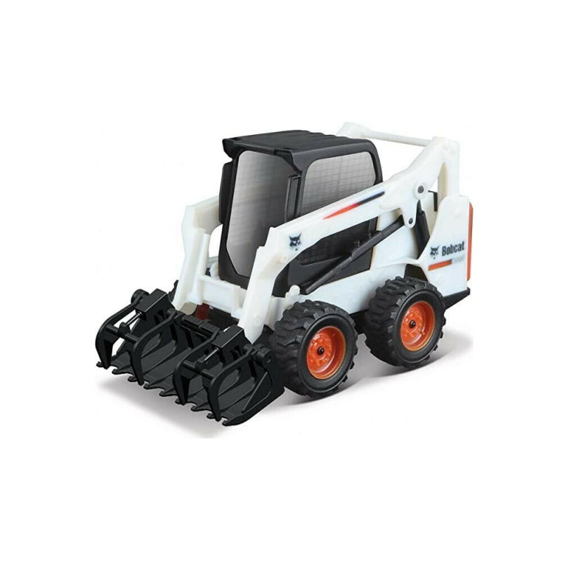 Bburago - FarmLand, Bobcat S590, Skid - Loader Grapple 18-31802 (18-31800)