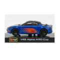 Bburago - 1/43 Race, Alpine A110 Cup 18-38008 (18-38000)