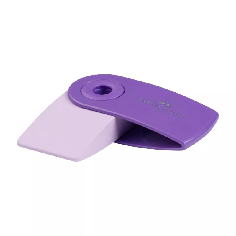 Faber Castell Γόμα - Sleeve Mini, Purple 182415
