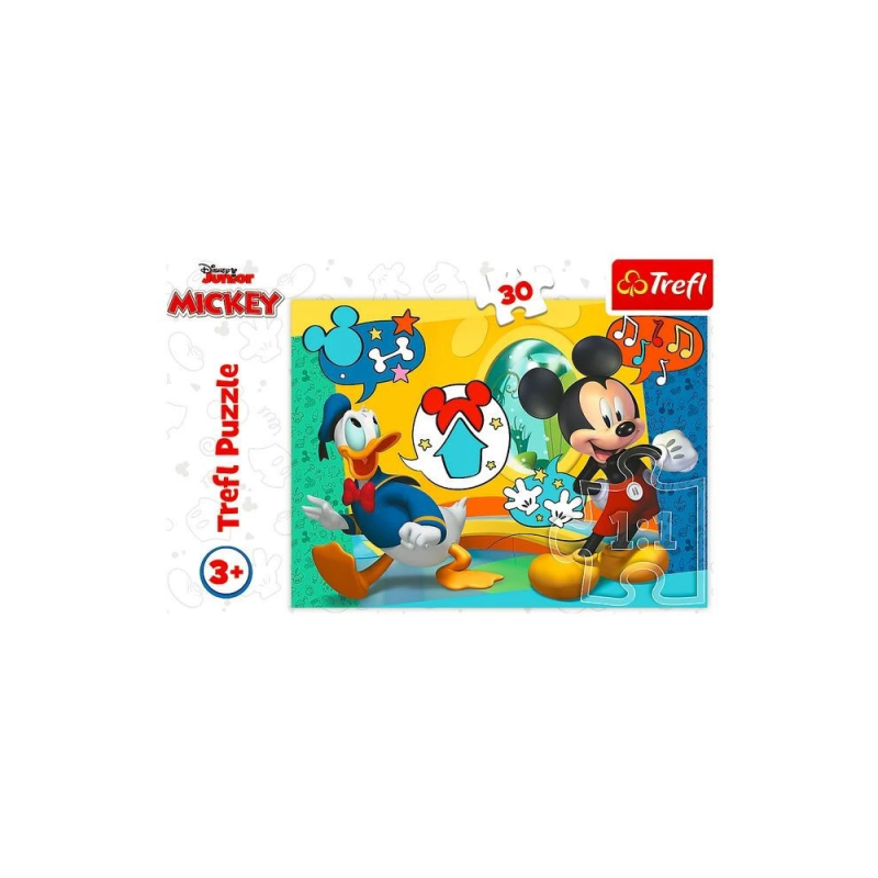 Trefl - Puzzle Mickey Mouse And Mickey's Happy House 30 Pcs 18289