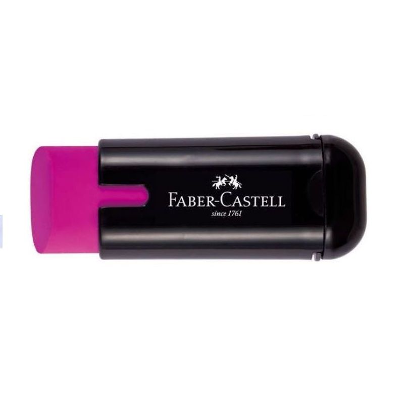 Faber Castell Γόμα Και Ξύστρα - Combi 1877, Ροζ 183706