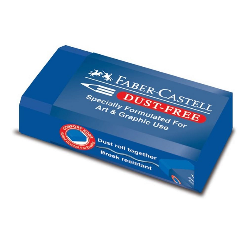 Faber Castell Γόμα - Dust Free, Μπλε 187170