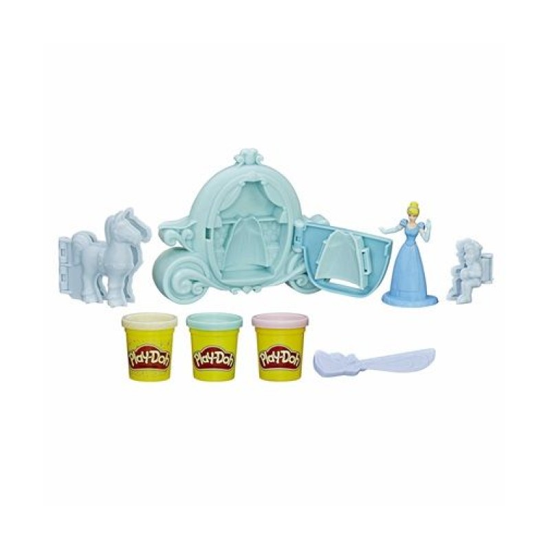 Hasbro Play-Doh - Disney Princess, Βασιλική Άμαξα Σταχτοπούτας C1045