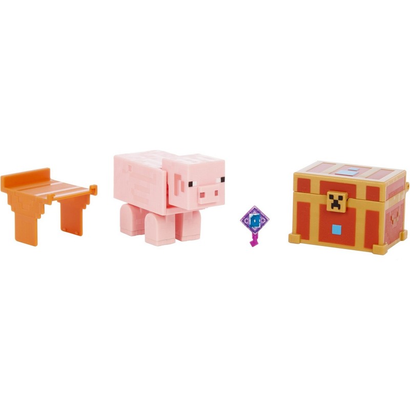 Mattel Minecraft - Dungeon Φιγούρα Piggybank GNC29