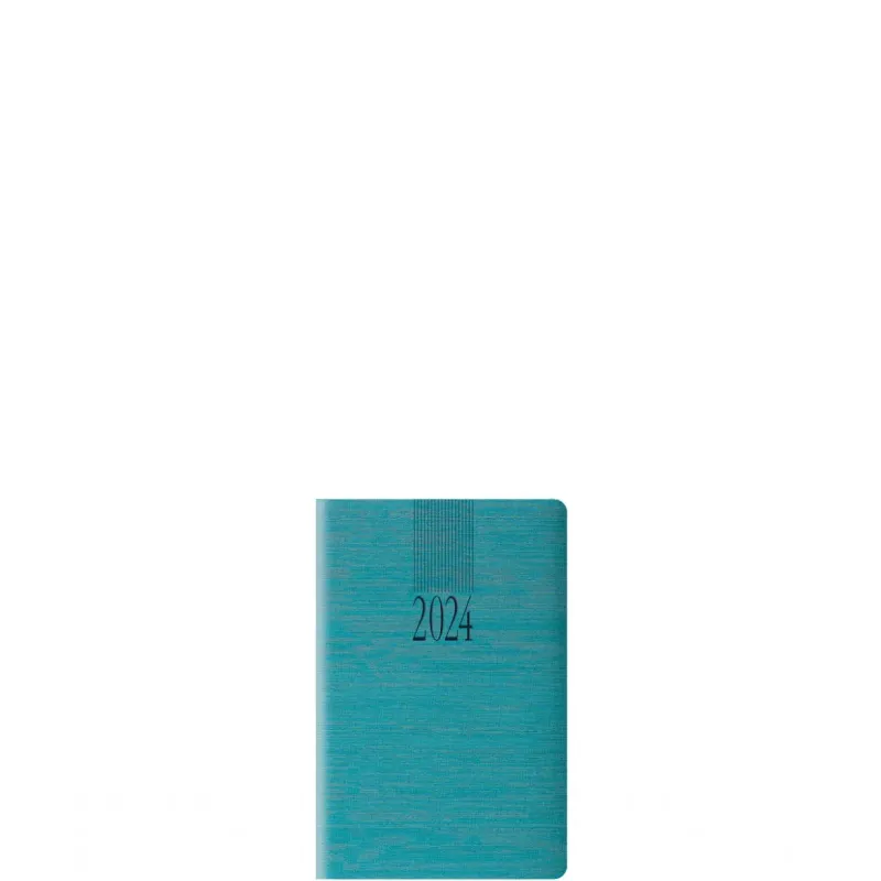 Θεοφύλακτος – Διήμερο Ημερολόγιο Indiana 2024, Turquoise 6.5×10 681A1.990