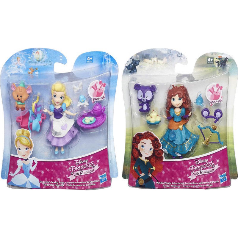 Hasbro Disney Princess Small Doll And Friend - 2 Σχέδια