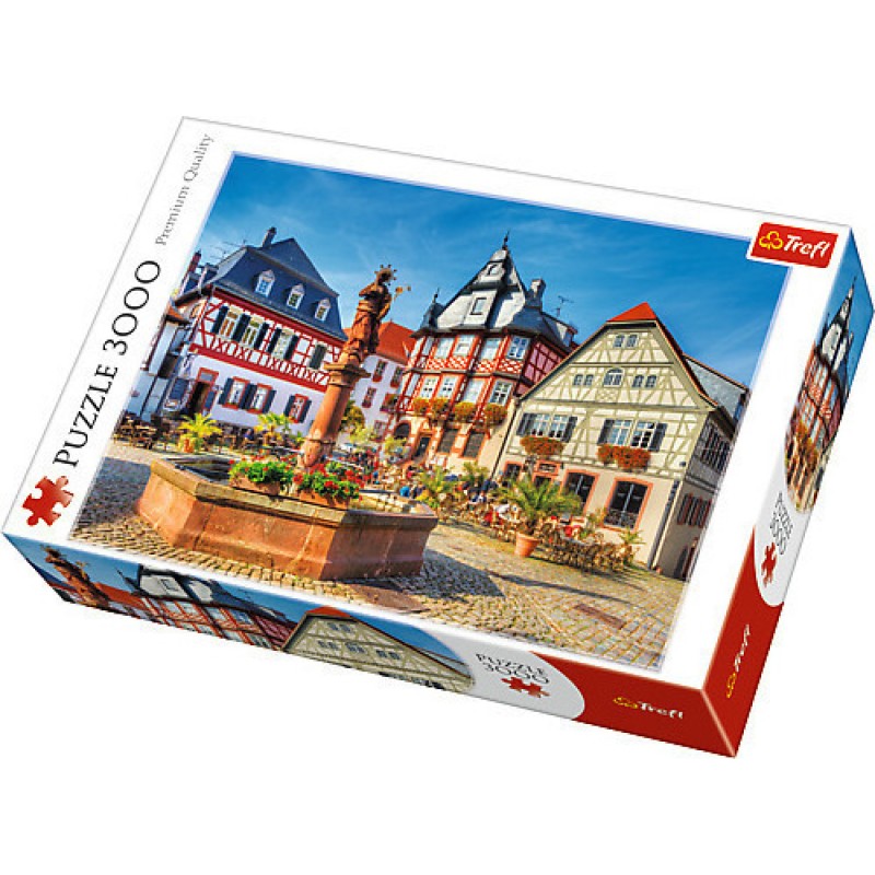 Trefl Puzzle 3000 Pcs Market Square, Heppenheim, Germany 33052