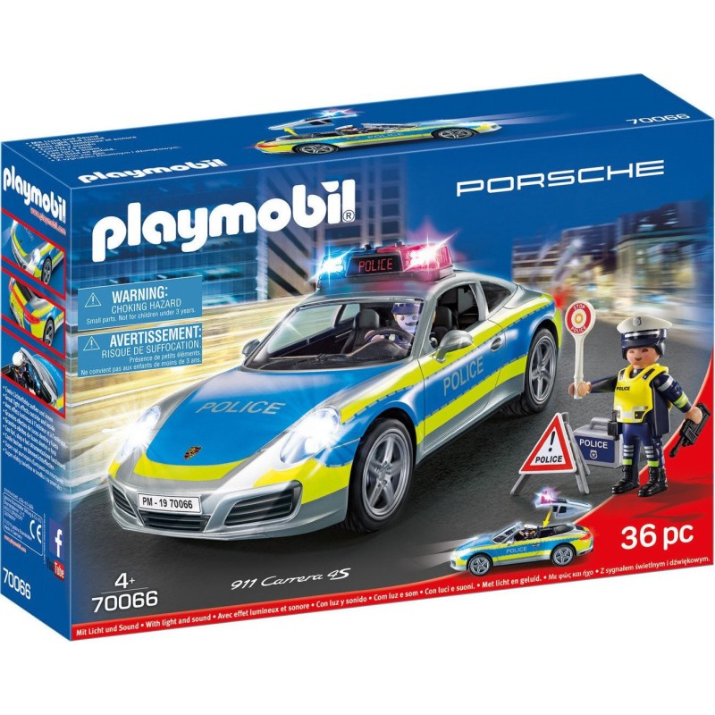 Playmobil City Action - Porsche 911 Carrera 4S Αστυνομικό Όχημα 70066